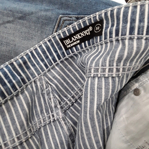 Blank NYC |NWT The Barrow High Rise Raw Hem Shorts - Picture 3 of 5